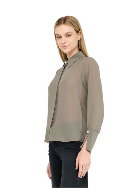 Camicia con perle Liu Jo | CF5302TS869X0707